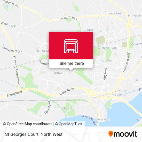 St Georges Court map