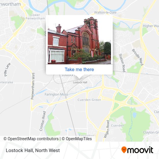 Lostock Hall stop Routes, Schedules, and Fares