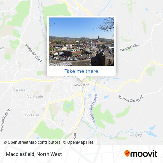 Macclesfield map