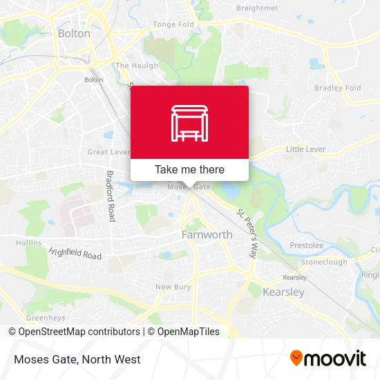 Moses Gate map
