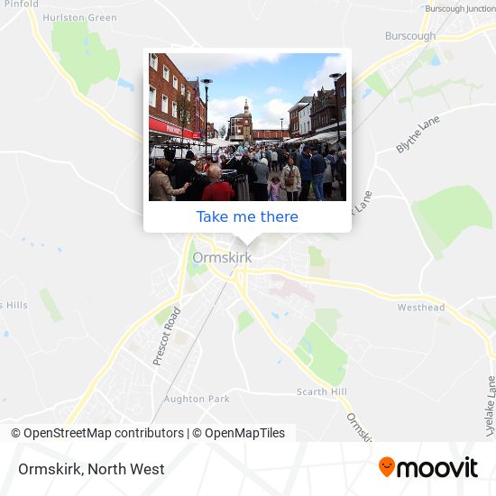 Ormskirk map