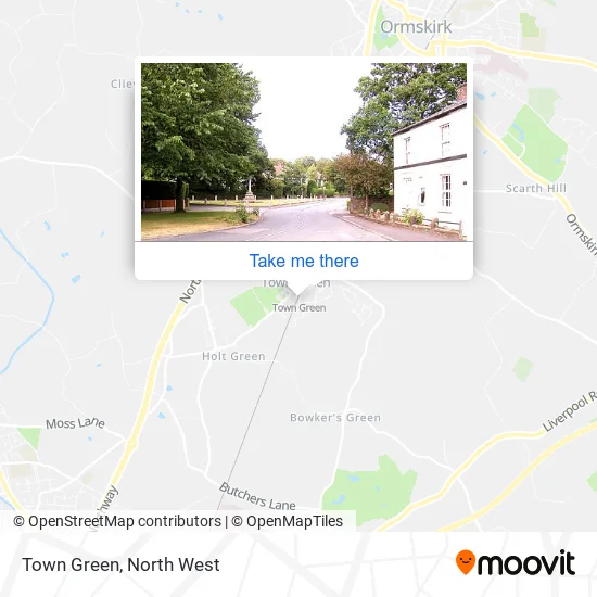 Town Green map