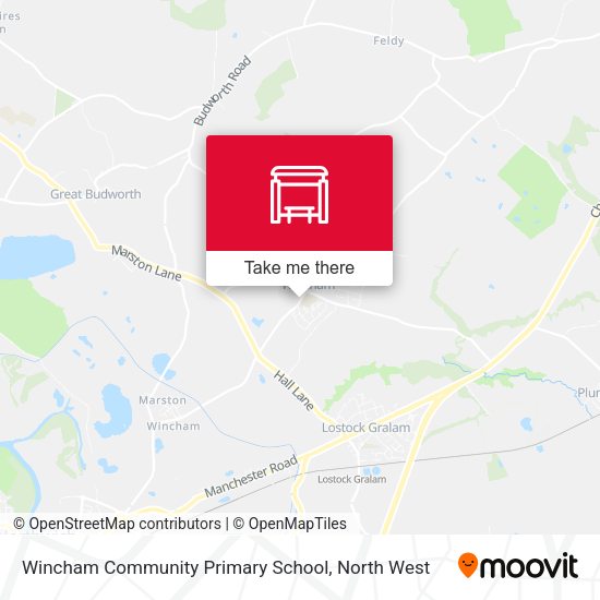 Wincham Community Primary School map