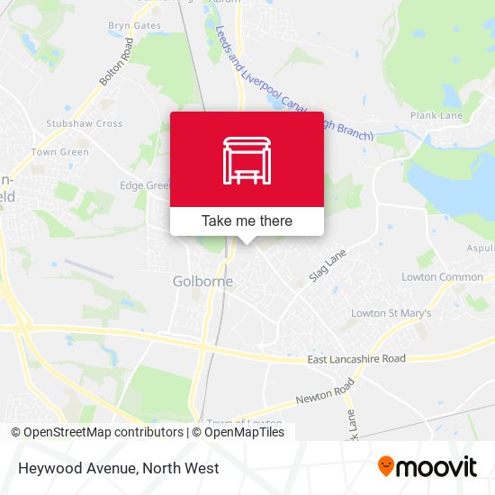 Heywood Avenue map