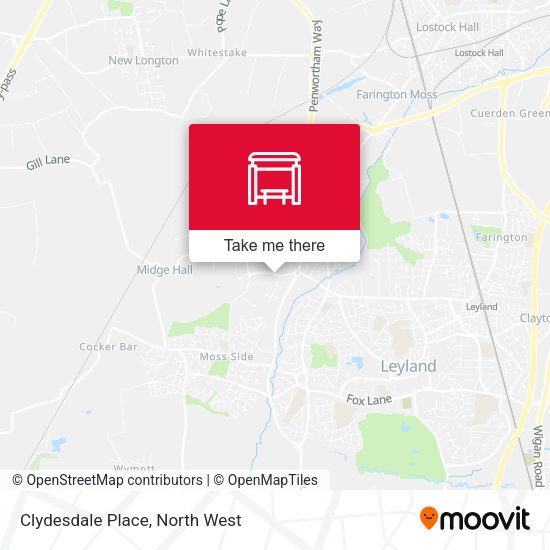 Clydesdale Place map