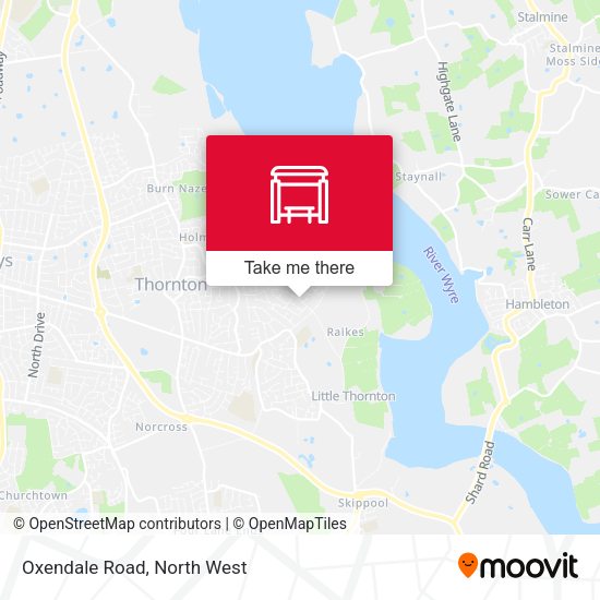 Oxendale Road map