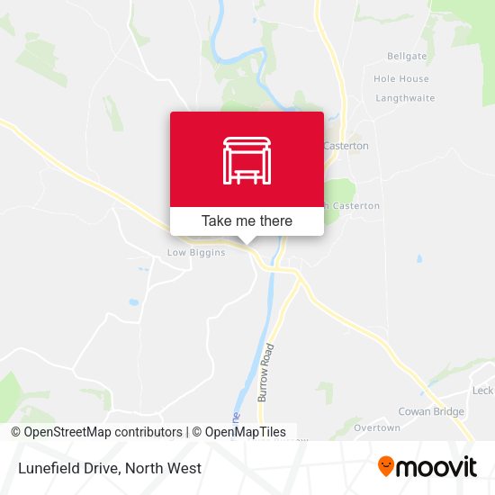 Lunefield Drive map