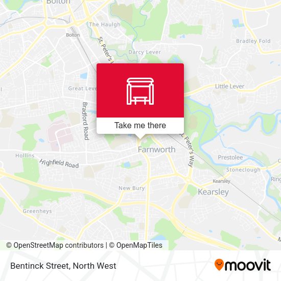 Bentinck Street map
