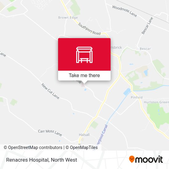 Renacres Hospital map