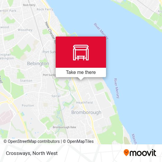 Crossways map