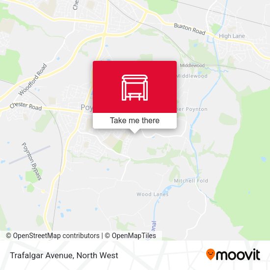 Trafalgar Avenue map