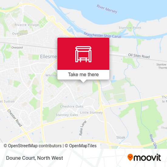 Doune Court map