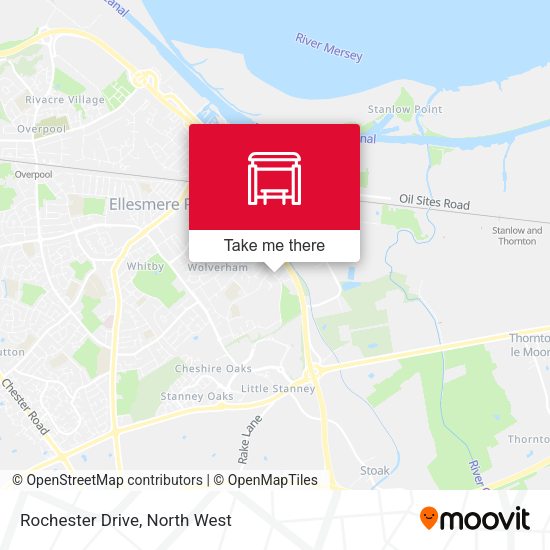 Rochester Drive map