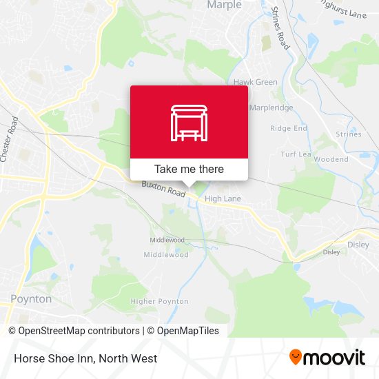 Horse Shoe Inn map