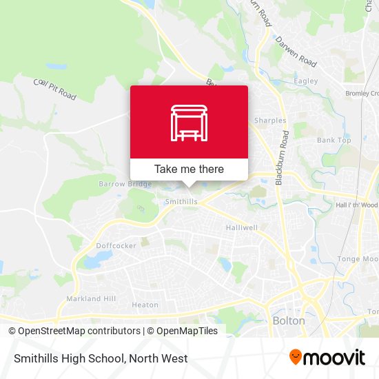 Smithills High School map