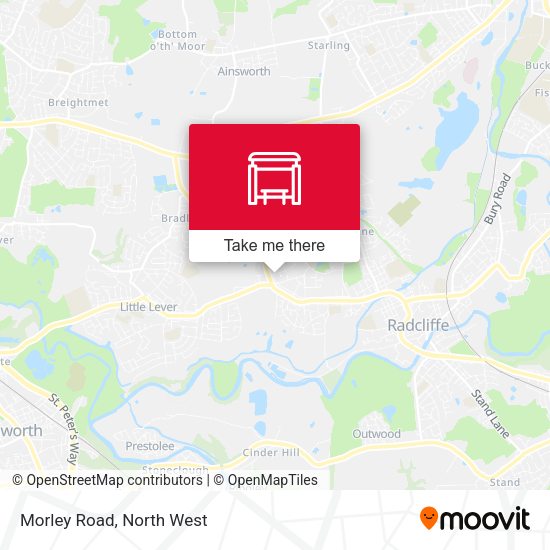 Morley Road map