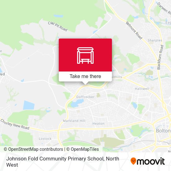 Johnson Fold Community Primary School map