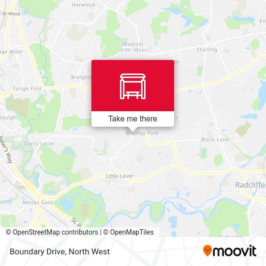 Boundary Drive map