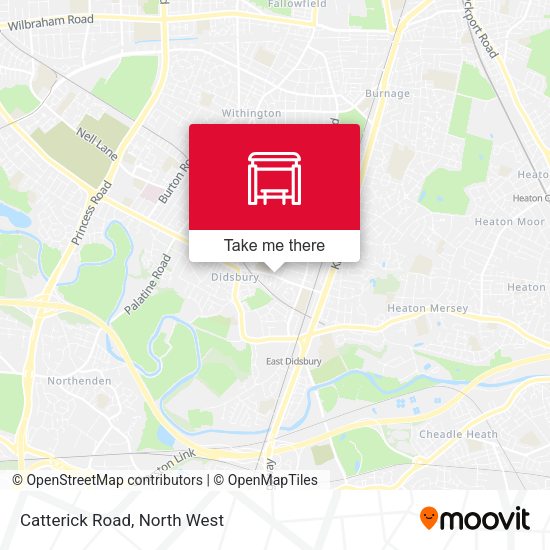 Catterick Road map