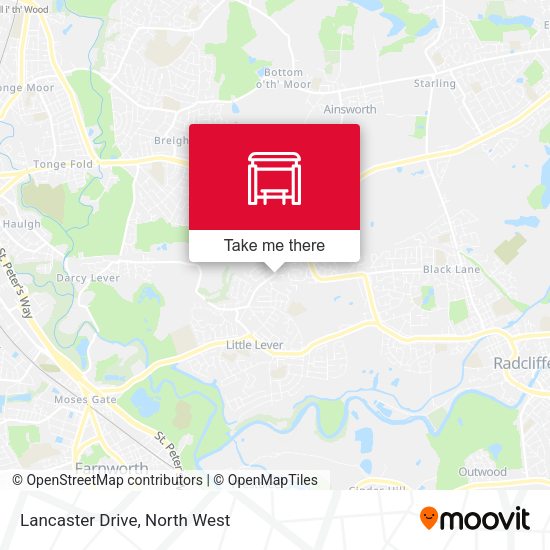 Lancaster Drive map