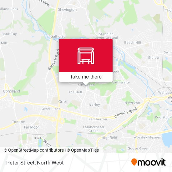 Peter Street map