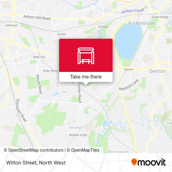 Wilton Street map