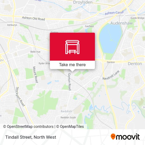 Tindall Street map