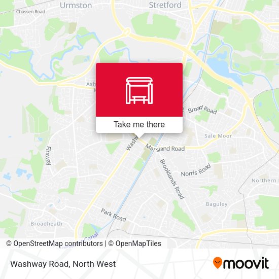 Washway Road map