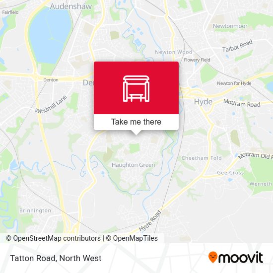 Tatton Road map