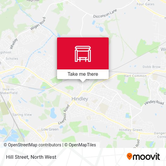 Hill Street map