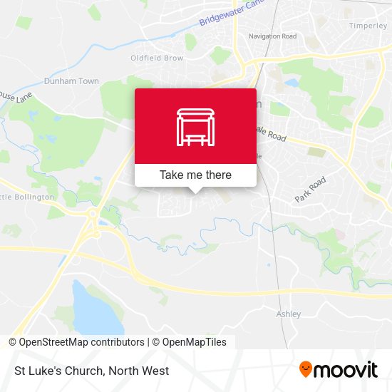 St Luke's Church map