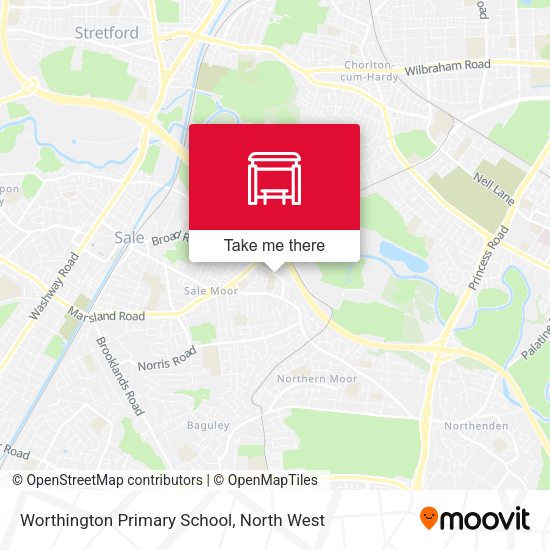 Worthington Primary School map