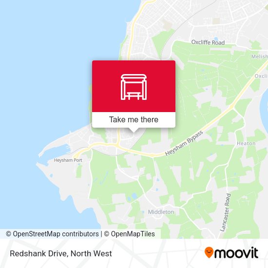 Redshank Drive map