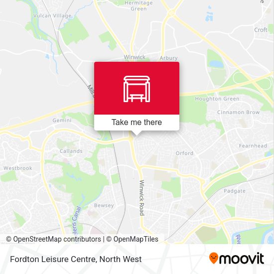 Fordton Leisure Centre map