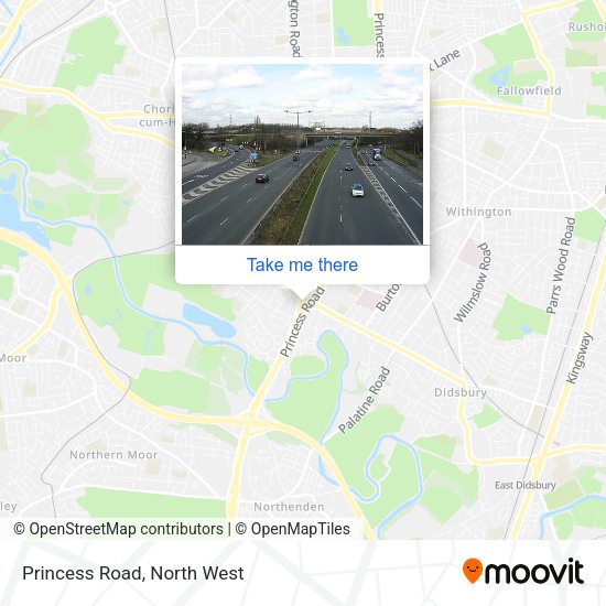 Princess Road map