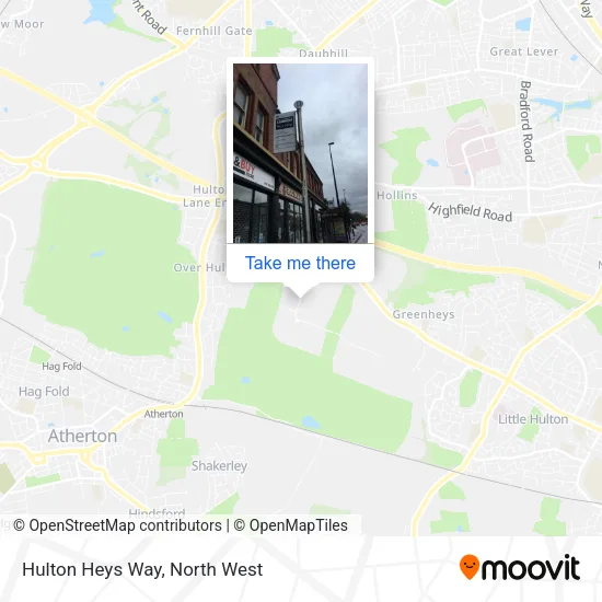 Hulton Heys Way map