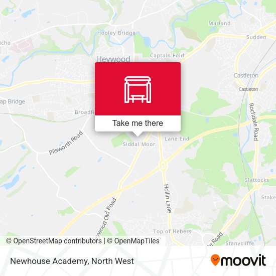Newhouse Academy map