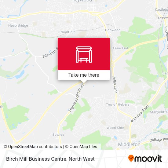 Birch Mill Business Centre map