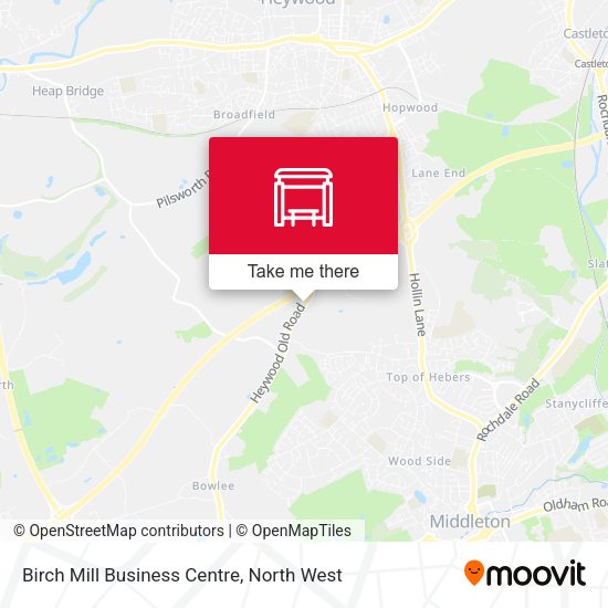 Birch Mill Business Centre map