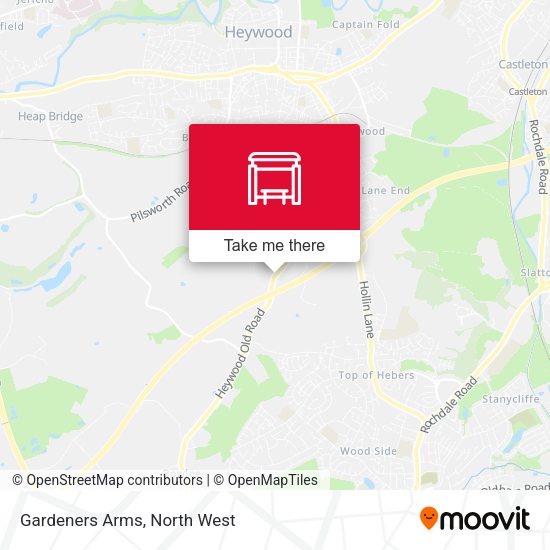 Gardeners Arms map