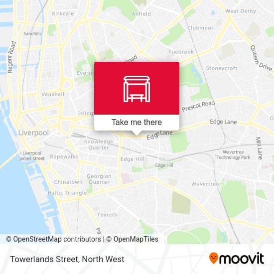 Towerlands Street map