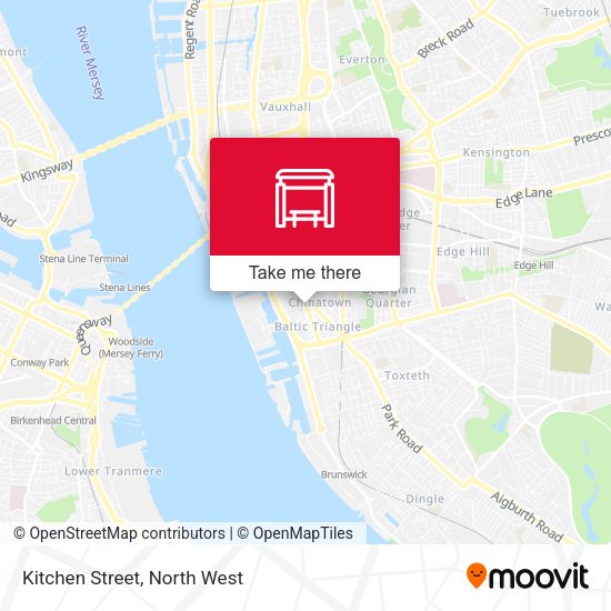 Kitchen Street map