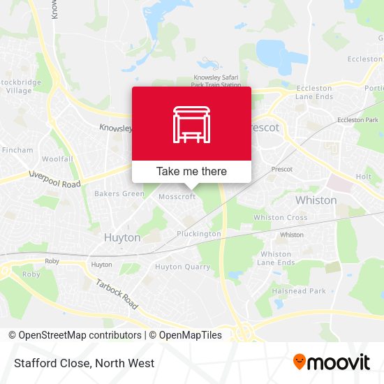 Stafford Close map