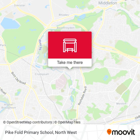 Pike Fold Primary School map