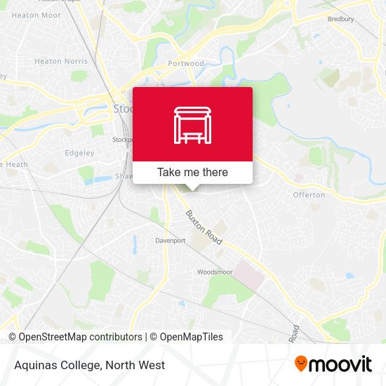 Aquinas College map