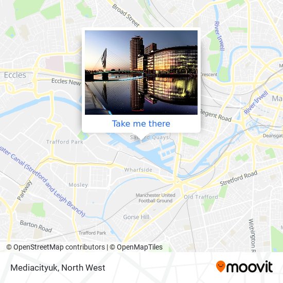 Mediacityuk map