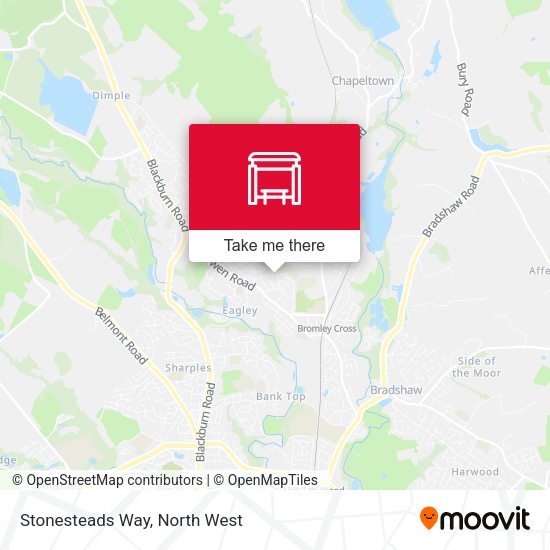 Stonesteads Way map