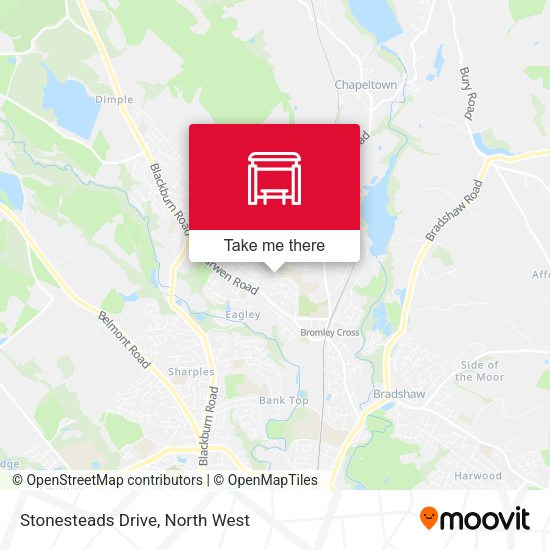 Stonesteads Drive map