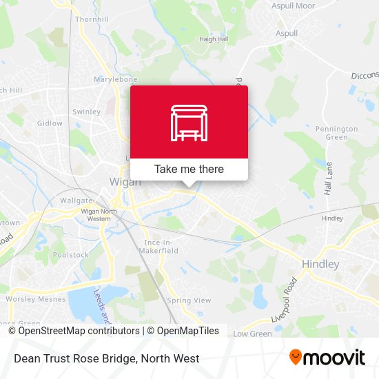 Dean Trust Rose Bridge map