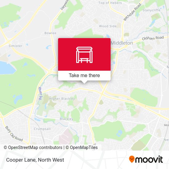 Cooper Lane map